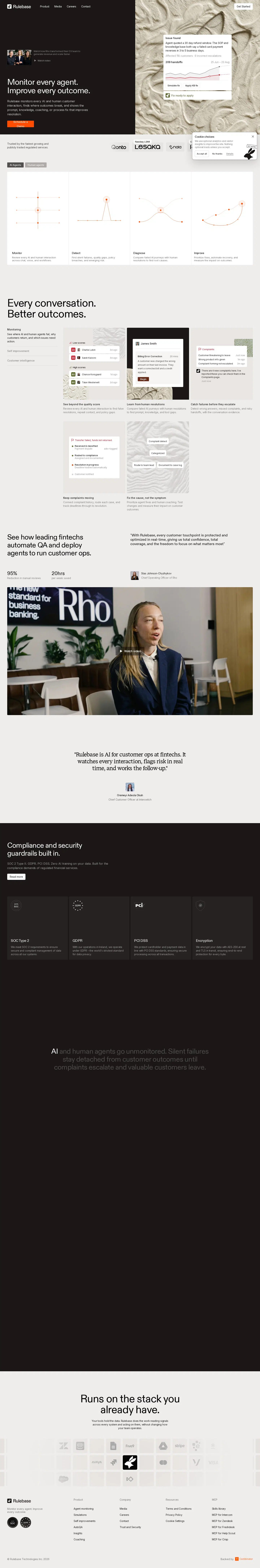 Rulebase full page design