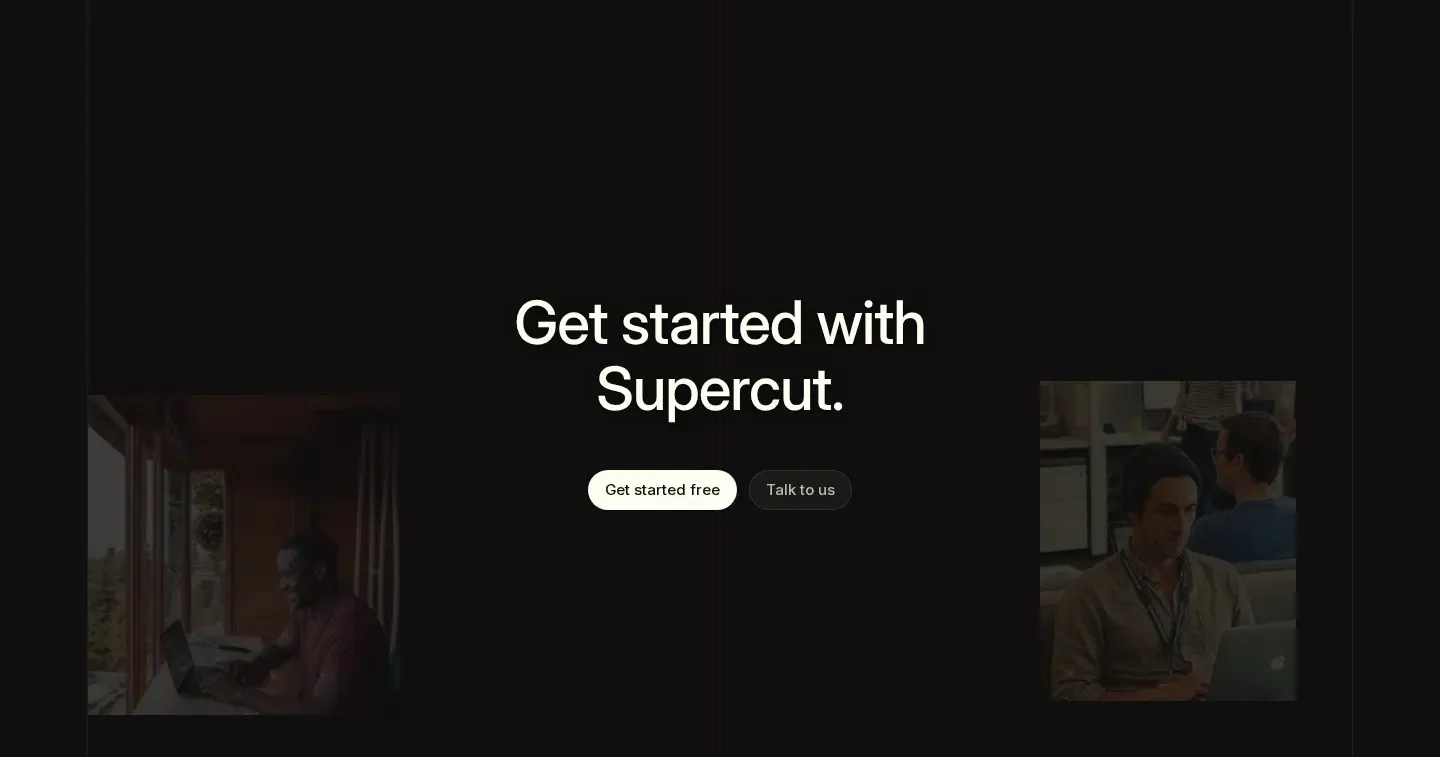 Supercut cta section