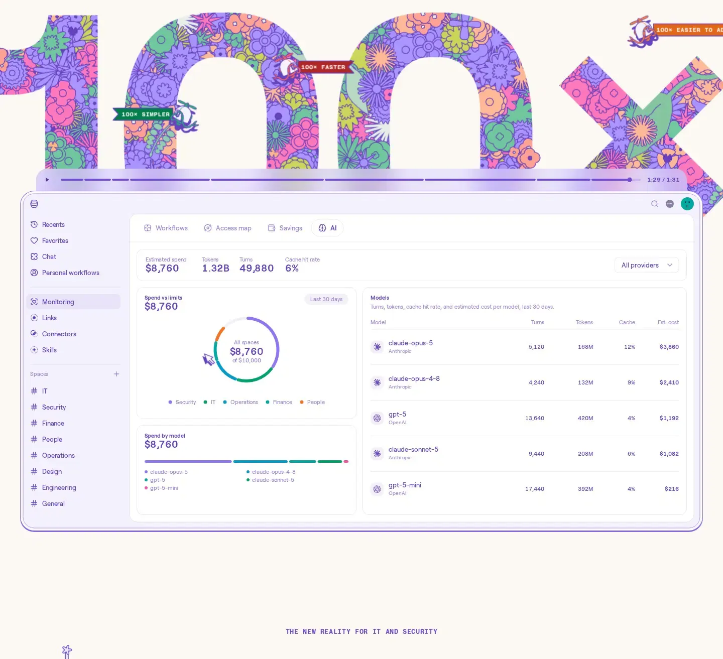 Tines logos & stats section